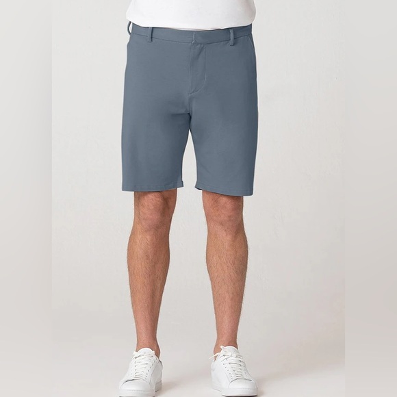 Swet Tailor Men’s The Everyday Chino Short in French Grey Size 32 NWT - Picture 1 of 9
